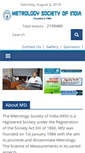 Mobile Screenshot of metrologyindia.org